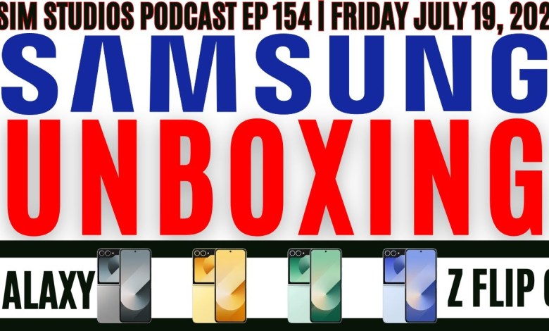 eSIM STUDIOS Podcast Ep 154 | Samsung Galaxy Z Flip 6 eSIM STUDIOS Podcast Ep 154 | Samsung Galaxy Z Flip 6
