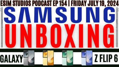 eSIM STUDIOS Podcast Ep 154 | Samsung Galaxy Z Flip 6 eSIM STUDIOS Podcast Ep 154 | Samsung Galaxy Z Flip 6