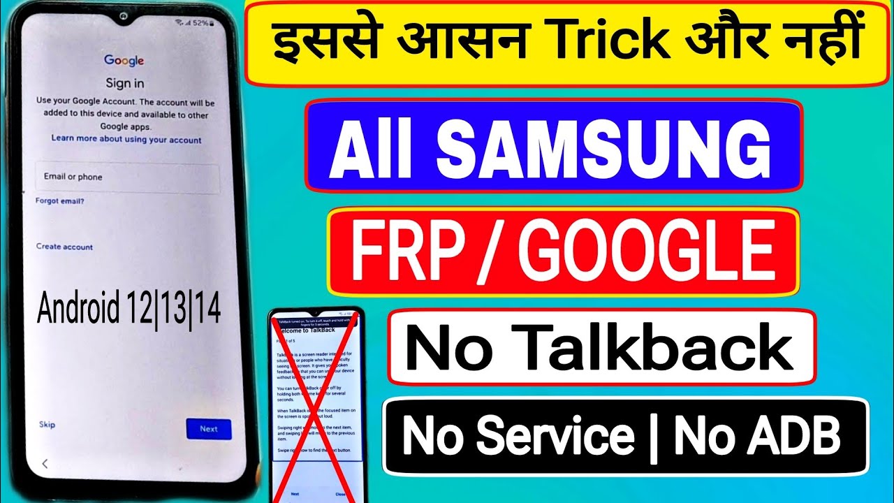 Discover How to Bypass Samsung Galaxy FRP Lock on Android 12-14 in 2024 Discover How to Bypass Samsung Galaxy FRP Lock on Android 12-14 in 2024