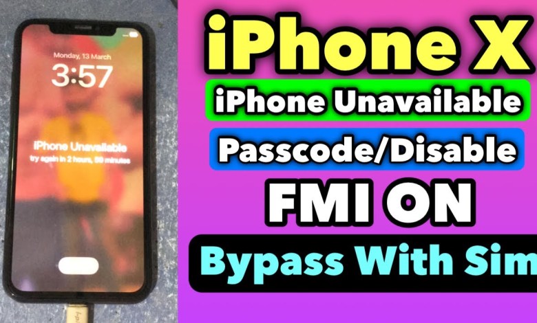 iPhone X Passcode Disable iOS 16.7.2 iCloud Bypass With iPhone X Passcode Disable iOS 16.7.2 iCloud Bypass With