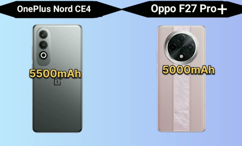 Oppo F27 Pro Plus vs OnePlus Nord CE 4 5G Review Oppo F27 Pro Plus vs OnePlus Nord CE 4 5G Review