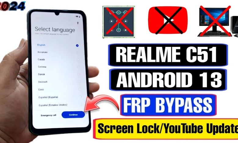 Realme C51 FRP Bypass Android 13 2024 |Realme C51 Realme C51 FRP Bypass Android 13 2024 |Realme C51