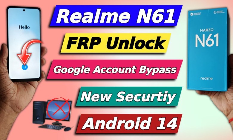 Unlock Google Account on Realme N61 | Find out how to Frp Bypass on Rmx3933 Unlock Google Account on Realme N61 | Find out how to Frp Bypass on Rmx3933