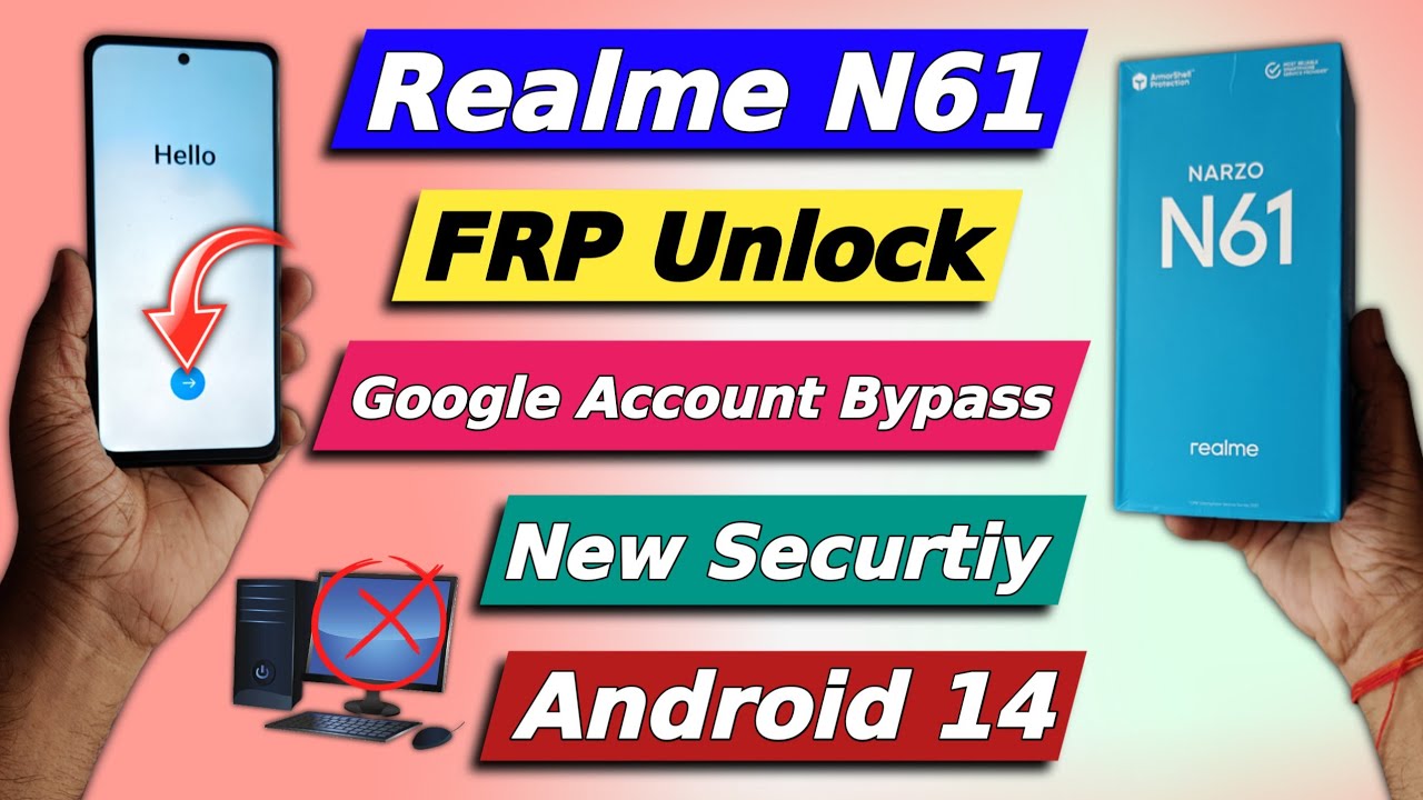 Unlock Google Account on Realme N61 | Find out how to Frp Bypass on Rmx3933 Unlock Google Account on Realme N61 | Find out how to Frp Bypass on Rmx3933