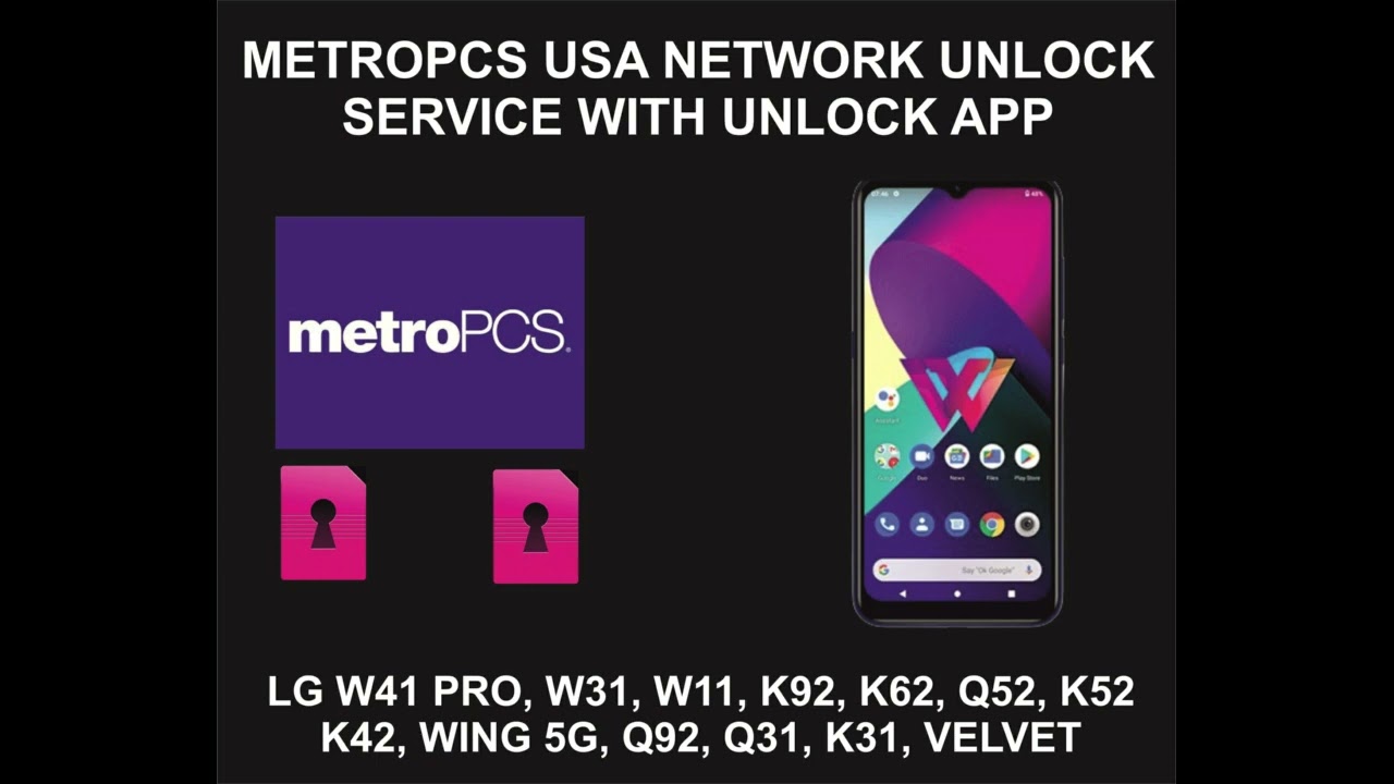 LG MetroPCS Unlock Service, All LG Models LG MetroPCS Unlock Service, All LG Models