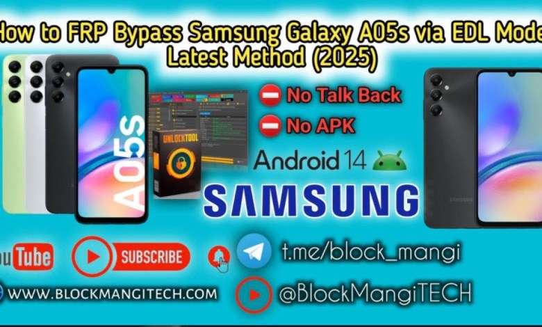 Curious about FRP Bypass on Samsung Galaxy A05s? Learn how to do it via EDL Mode! Curious about FRP Bypass on Samsung Galaxy A05s? Learn how to do it via EDL Mode!