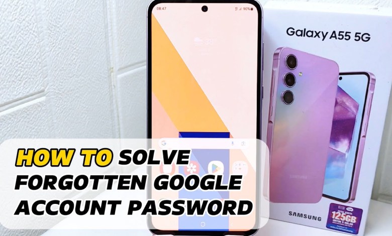 How To Solve Forgotten Google Account Password On How To Solve Forgotten Google Account Password On