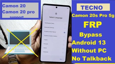 TECNO CAMON 20s Pro 5G FRP Bypass Android 13 ! Without TECNO CAMON 20s Pro 5G FRP Bypass Android 13 ! Without