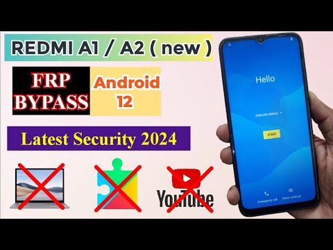 Redmi A1 / A2 ( new ) Android 12 FRP / Google Lock Redmi A1 / A2 ( new ) Android 12 FRP / Google Lock