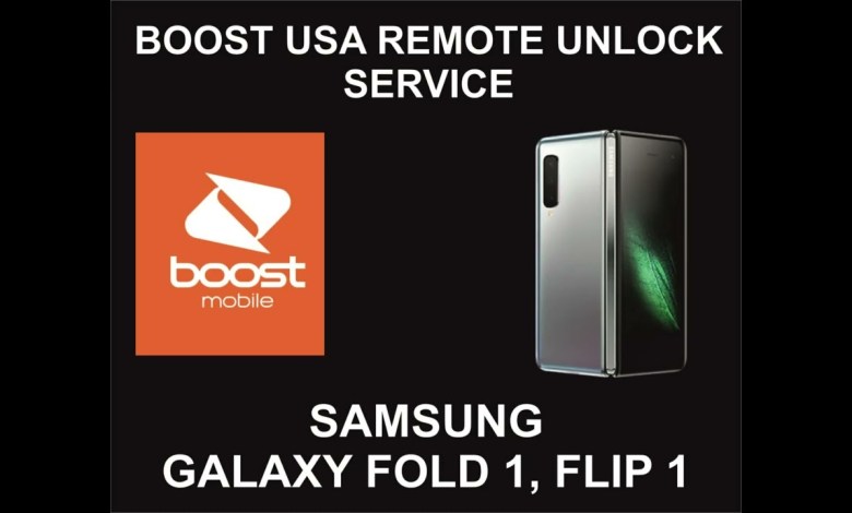 Boost USA Remote Unlock Service, Samsung Fold 1, Flip 1 Boost USA Remote Unlock Service, Samsung Fold 1, Flip 1