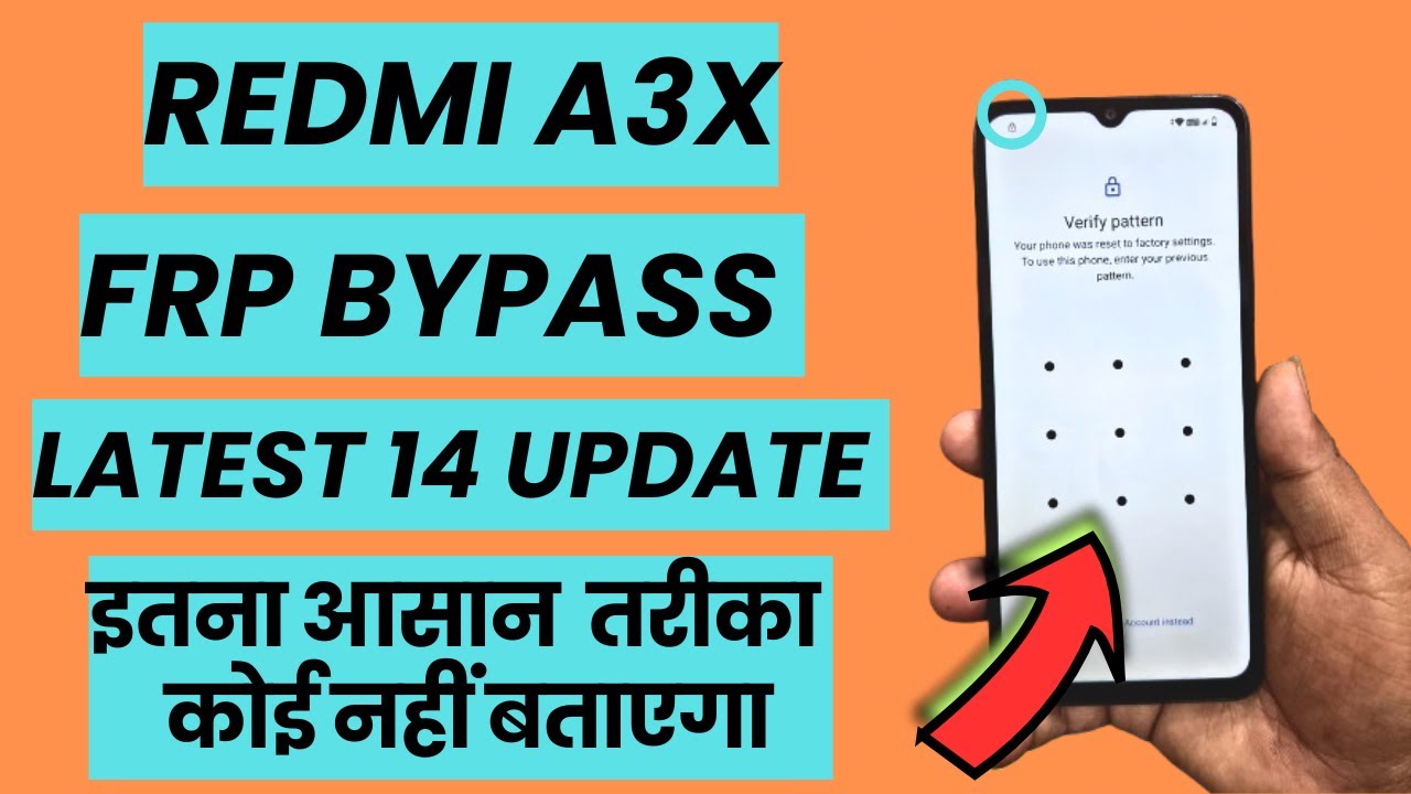 Curious about Redmi A3x? Learn how to bypass FRP lock on the 24048RN6CI model || Discover the easy Google bypass method for Redmi A3x Curious about Redmi A3x? Learn how to bypass FRP lock on the 24048RN6CI model || Discover the easy Google bypass method for Redmi A3x