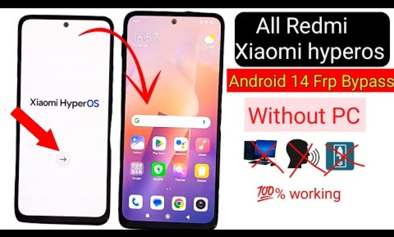 Redmi Xiaomi hyperos – Android 14 frp Bypass || Xiaomi Redmi Xiaomi hyperos – Android 14 frp Bypass || Xiaomi