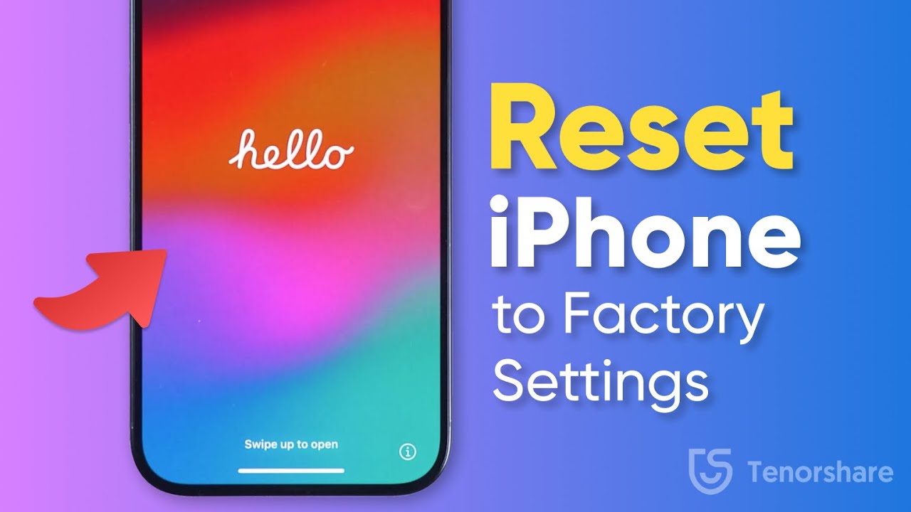 How to Reset iPhone to Factory Settings without iTunes How to Reset iPhone to Factory Settings without iTunes