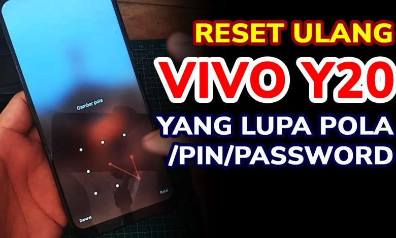 Reset VIVO Y20 if you forgot the pattern Reset VIVO Y20 if you forgot the pattern
