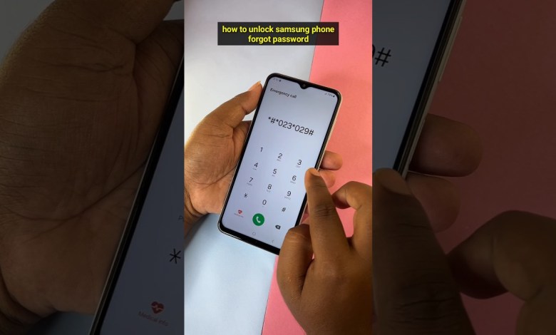 how to unlock samsung phone forgot password #shorts how to unlock samsung phone forgot password #shorts