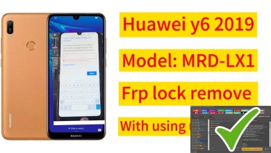 Huawei MRD-LX1 / Y6 2019 frp lock remove with using Huawei MRD-LX1 / Y6 2019 frp lock remove with using