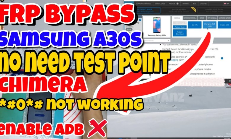 How to Bypass FRP on Samsung Galaxy A30s Without Test Point: A Curiosity-Inducing Guide How to Bypass FRP on Samsung Galaxy A30s Without Test Point: A Curiosity-Inducing Guide