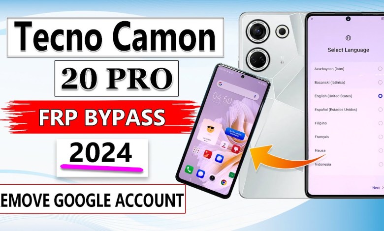 TECNO CAMON 20 PRO FRP BYPASS ANDROID 13 TECNO CK7N TECNO CAMON 20 PRO FRP BYPASS ANDROID 13 TECNO CK7N