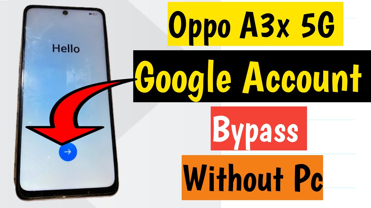 Curious about Oppo A3x 5g Frp Bypass? Unlock it Without a PC with Android 14 on Oppo Curious about Oppo A3x 5g Frp Bypass? Unlock it Without a PC with Android 14 on Oppo