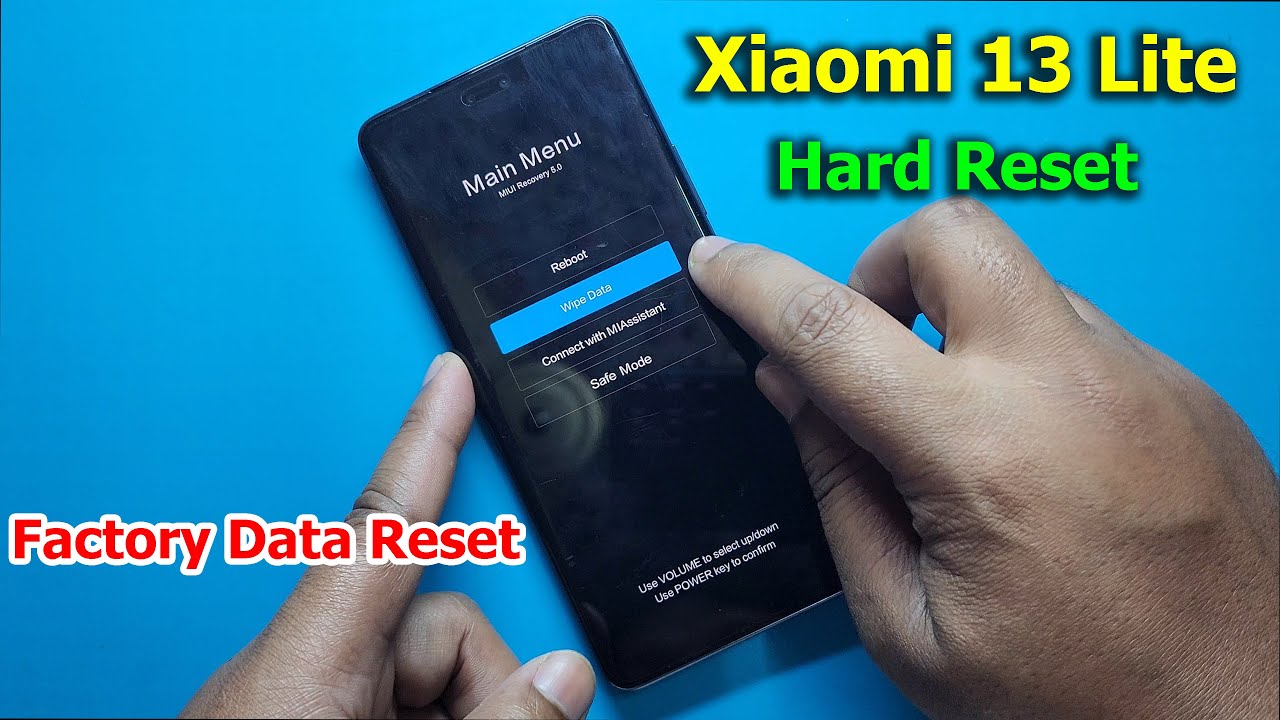 Xiaomi 13 Lite (Ziyi) Hard Reset | Xiaomi MIUI 14 Xiaomi 13 Lite (Ziyi) Hard Reset | Xiaomi MIUI 14