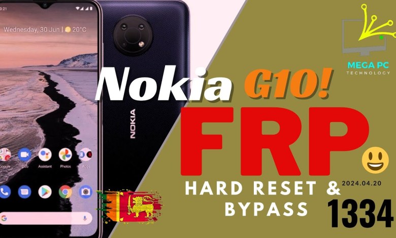 NOKIA G10 TA 1334 FRP| Hard Reset & Bypass With NOKIA G10 TA 1334 FRP| Hard Reset & Bypass With
