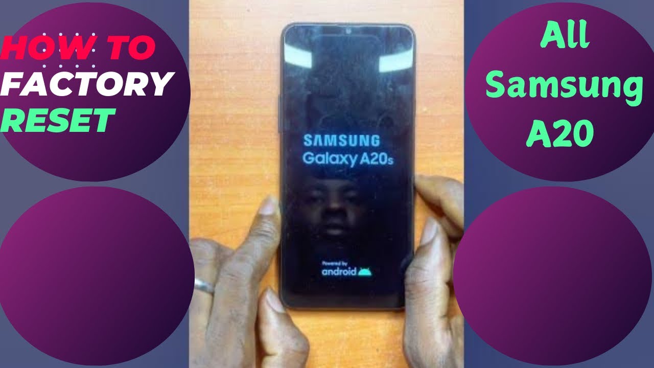 Samsung GalaxyA20S All Factory Date Reset Samsung GalaxyA20S All Factory Date Reset