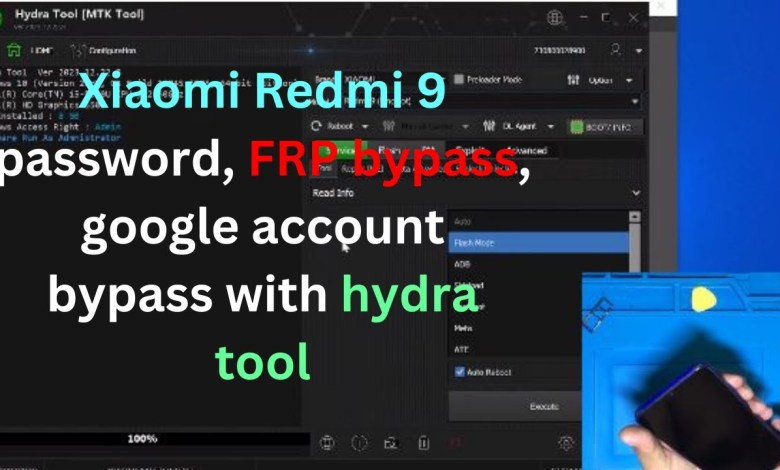 Xiaomi Redmi 9 password, frp bypass, google account Xiaomi Redmi 9 password, frp bypass, google account