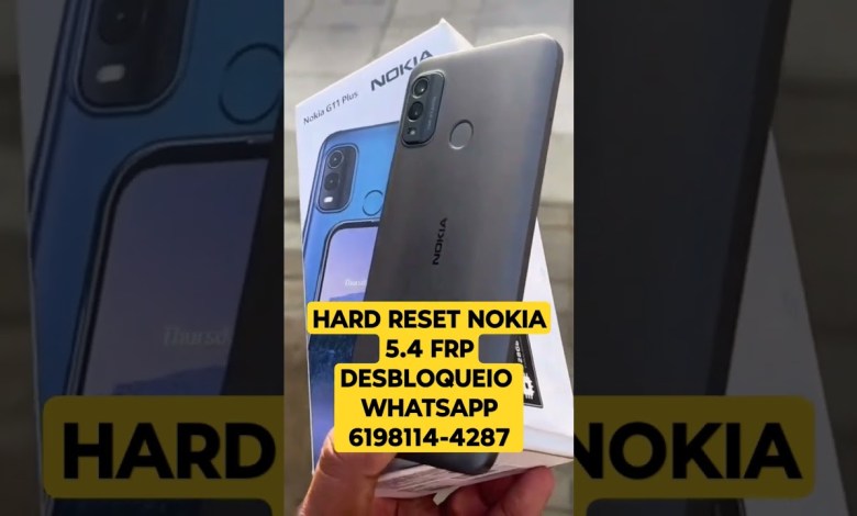 HARD RESET NOKIA 5.4 FRP UNLOCK HARD RESET NOKIA 5.4 FRP UNLOCK