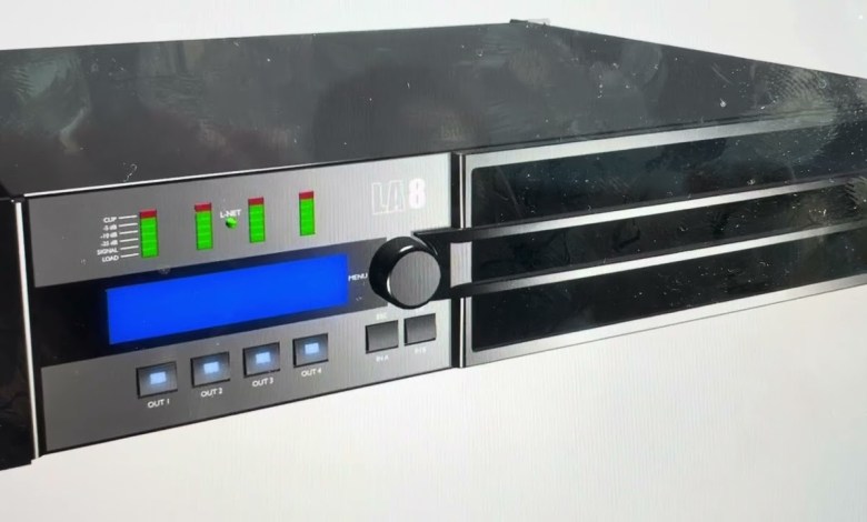 Hard Reset L-Acoustics LA8 Amplifier Hard Reset L-Acoustics LA8 Amplifier
