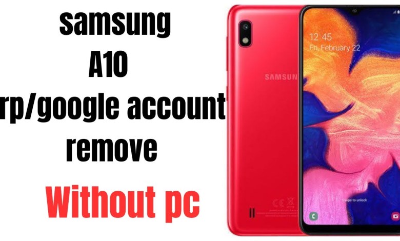 Samsung a10 frp bypass/Google account remove Samsung a10 frp bypass/Google account remove