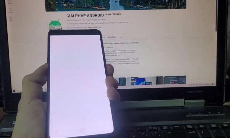 Fix Realme white screen turn off error logo The Fix Realme white screen turn off error logo The