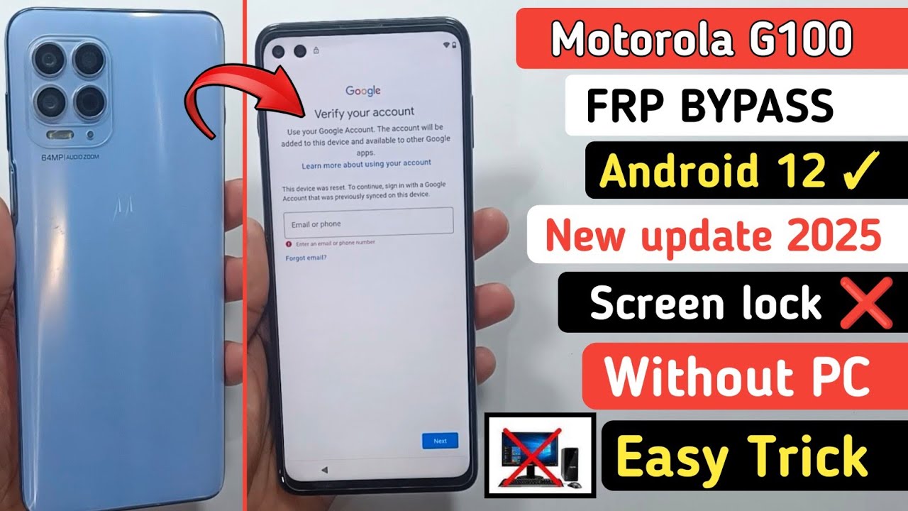 Exploring the Latest Motorola G100 FRP Bypass Method on Android 12: What’s the New Update? Exploring the Latest Motorola G100 FRP Bypass Method on Android 12: What’s the New Update?
