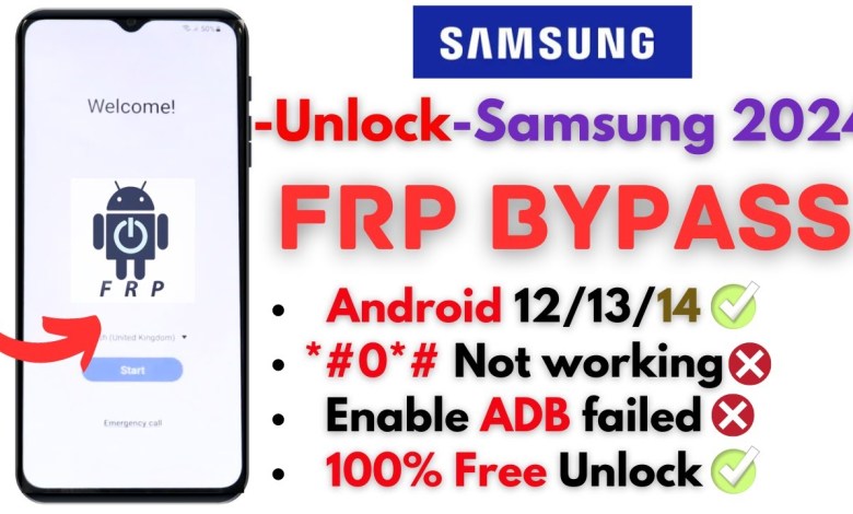 -All Samsung FRP Bypass 2024 – Unlock Samsung -All Samsung FRP Bypass 2024 – Unlock Samsung