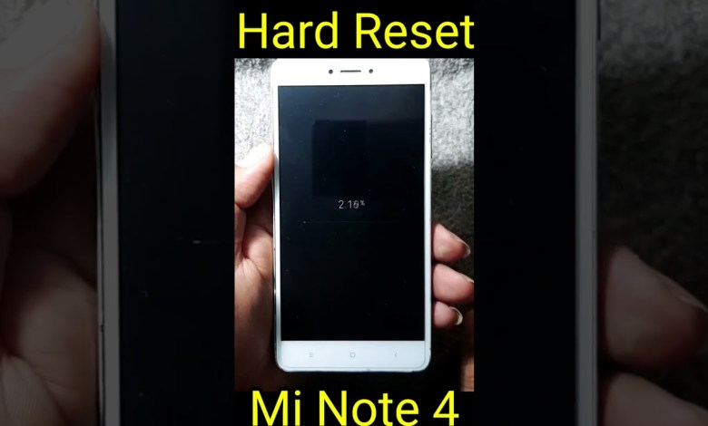 Mi Note 4 Hard Reset #hardreset Mi Note 4 Hard Reset #hardreset