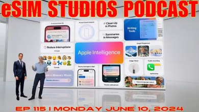 eSIM STUDIOS Podcast Ep 115 WWDC 2024 Apple eSIM STUDIOS Podcast Ep 115 WWDC 2024 Apple
