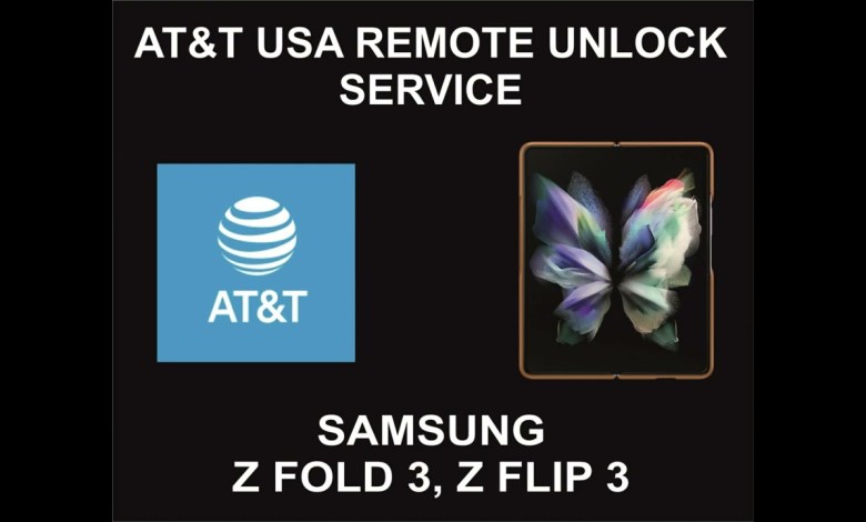AT&T USA Remote Unlock Service, Samsung Fold 3, Flip 3 AT&T USA Remote Unlock Service, Samsung Fold 3, Flip 3