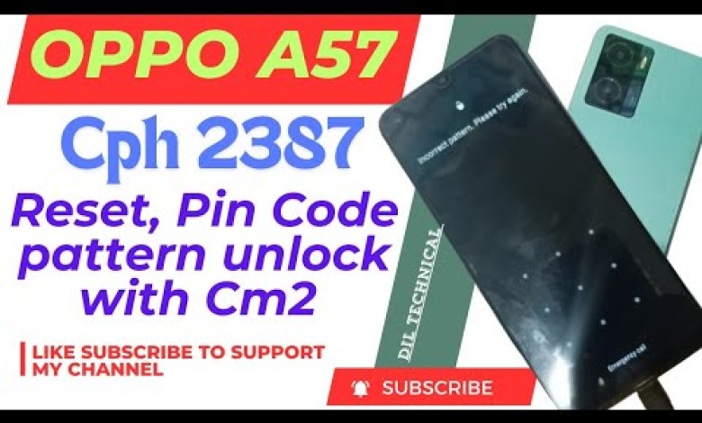 Oppo A57 hard reset pin code, pattern unlock with Cm2 Oppo A57 hard reset pin code, pattern unlock with Cm2