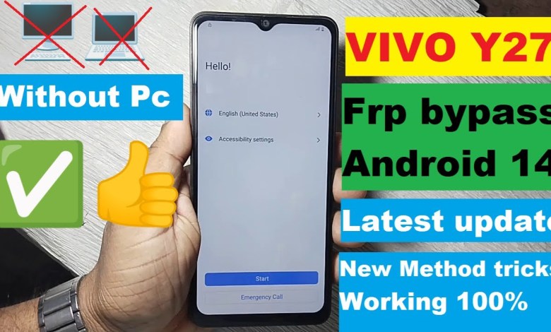 Unlock Vivo Y27 FRP Without a Computer Running on Android 13/14 – Discover the Latest Method Unlock Vivo Y27 FRP Without a Computer Running on Android 13/14 – Discover the Latest Method