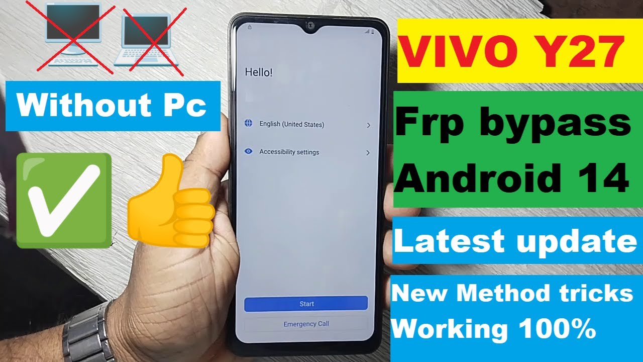 Unlock Vivo Y27 FRP Without a Computer Running on Android 13/14 – Discover the Latest Method Unlock Vivo Y27 FRP Without a Computer Running on Android 13/14 – Discover the Latest Method