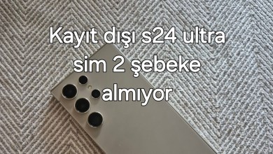 Türkiyede kayıt dışı olan samsung s24 ultra şebeke Türkiyede kayıt dışı olan samsung s24 ultra şebeke