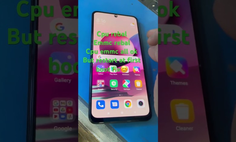 Redmi note 10s restart at redmi logo fixed #android Redmi note 10s restart at redmi logo fixed #android