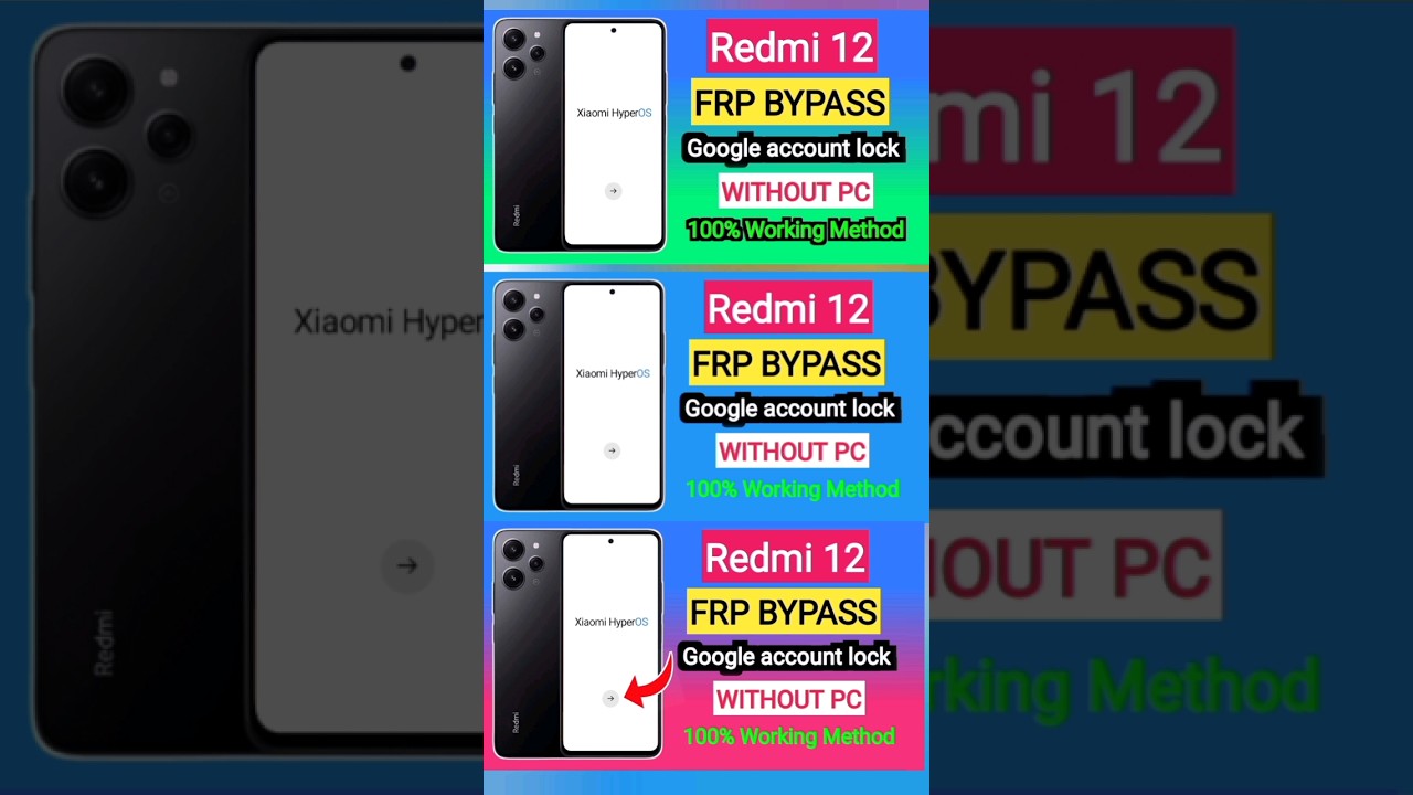 Redmi_12_frp_bypass #frpbypass #techhacks #patternlock Redmi_12_frp_bypass #frpbypass #techhacks #patternlock