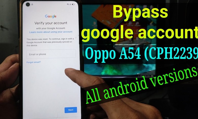 FRP Bypass Oppo A54 (CPH2239) || Oppo A54 Google FRP Bypass Oppo A54 (CPH2239) || Oppo A54 Google