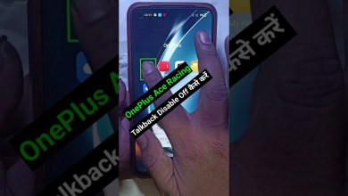 OnePlus Ace Racing Talkback OnePlus Ace Racing Talkback