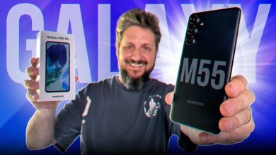 Samsung Galaxy M55: unboxing and firsts Samsung Galaxy M55: unboxing and firsts