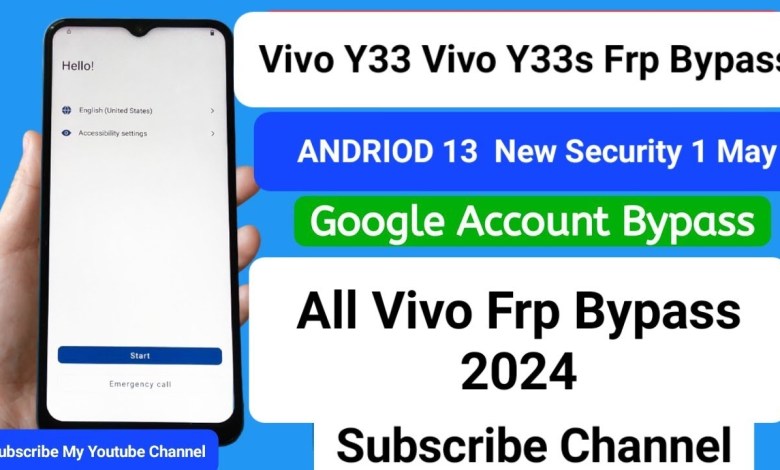 Vivo Y33 Vivo Y33s Frp Bypass| New Security 1May 2024|| Vivo Y33 Vivo Y33s Frp Bypass| New Security 1May 2024||