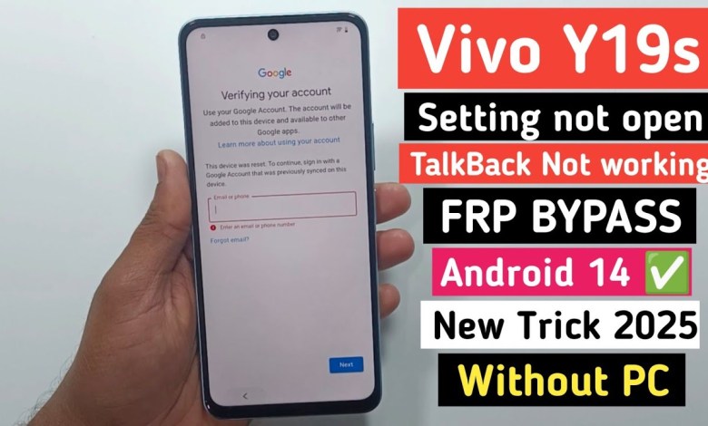 Unlock Vivo Y19s Android 14 FRP and Google Lock – Easy Method! Unlock Vivo Y19s Android 14 FRP and Google Lock – Easy Method!