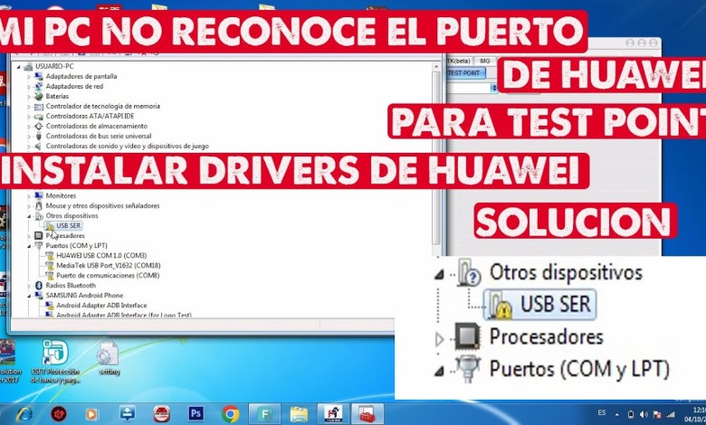 MY PC DOES NOT RECOGNIZE MY HUAWEI TO DO TEST POINT ( MY PC DOES NOT RECOGNIZE MY HUAWEI TO DO TEST POINT (