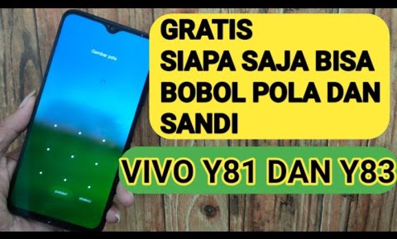 reset lupa pola atau sandi Vivo y81 dan Vivo y83 mudah reset lupa pola atau sandi Vivo y81 dan Vivo y83 mudah