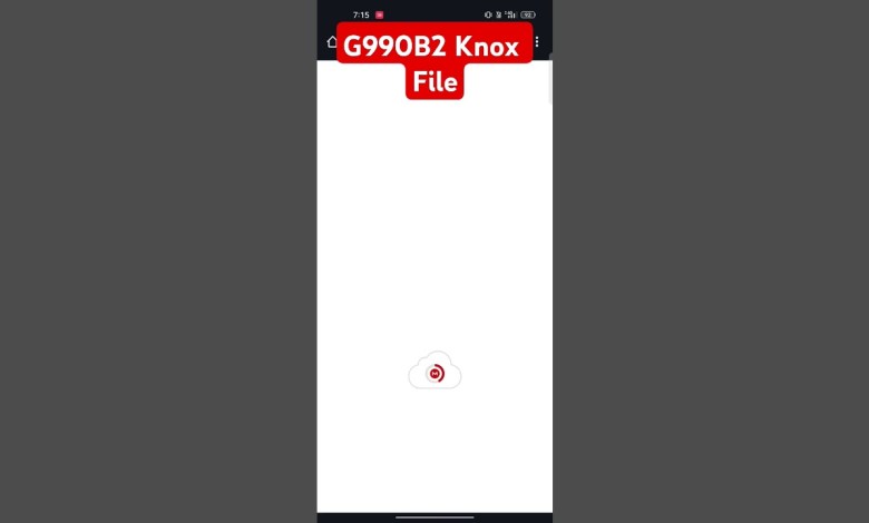 Samsung Galaxy G990B2 Knox file Samsung Galaxy G990B2 Knox file